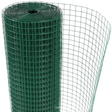 PVC welded wire mesh netting galvanized wire grid roll